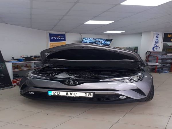 TOYOTA CHR LPG montaj resimleri